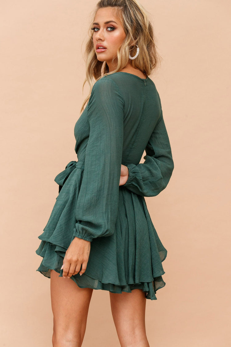 Sweet Scarlett Dress - Green DRESSES Sage and Paije