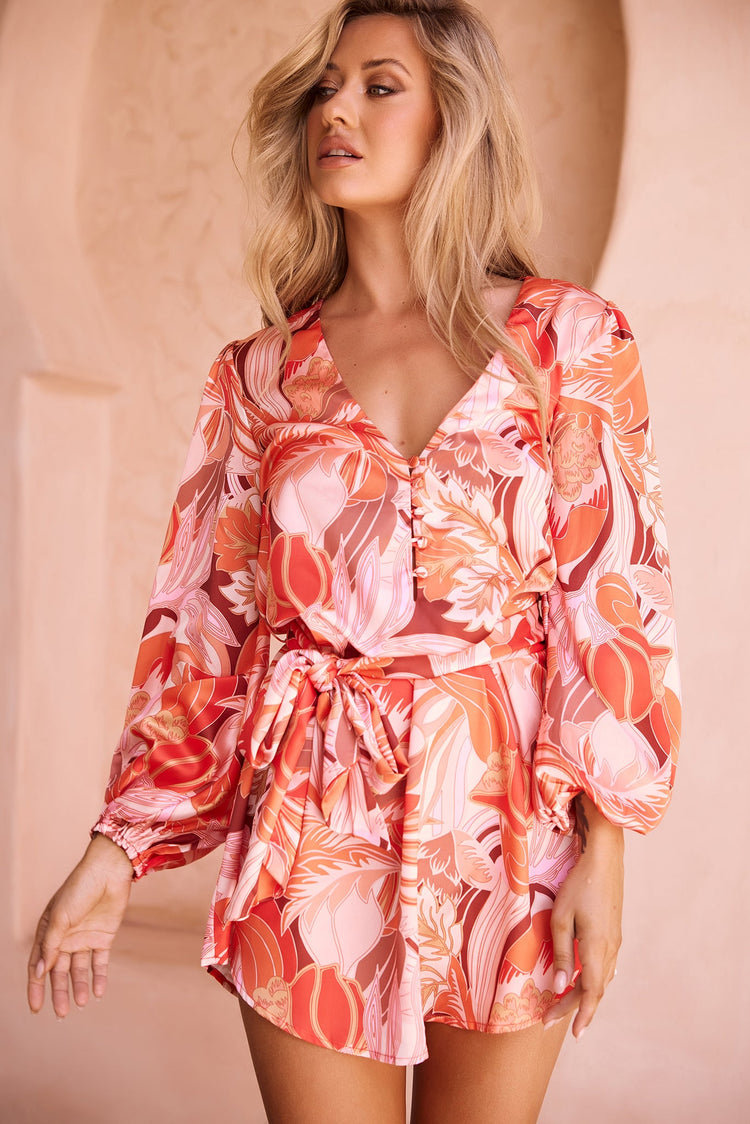 Switching Back Mini Dress - Red DRESSES Sage and Paije