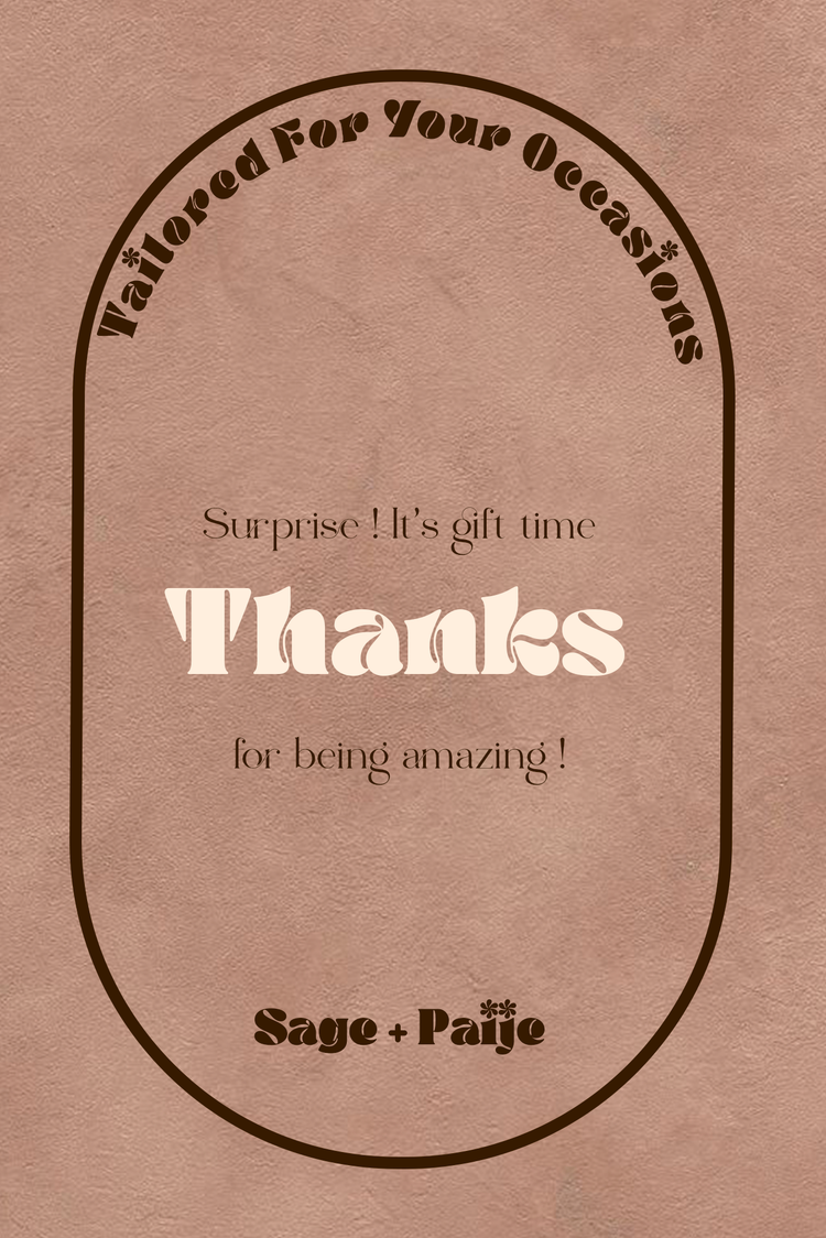 E-GIFT CARD Gift Cards Sage and Paije