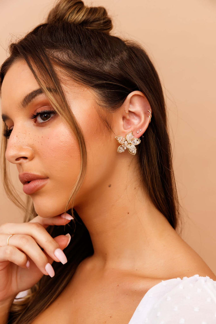 Valerie Sky Earrings ACCESSORIES Sage and Paije