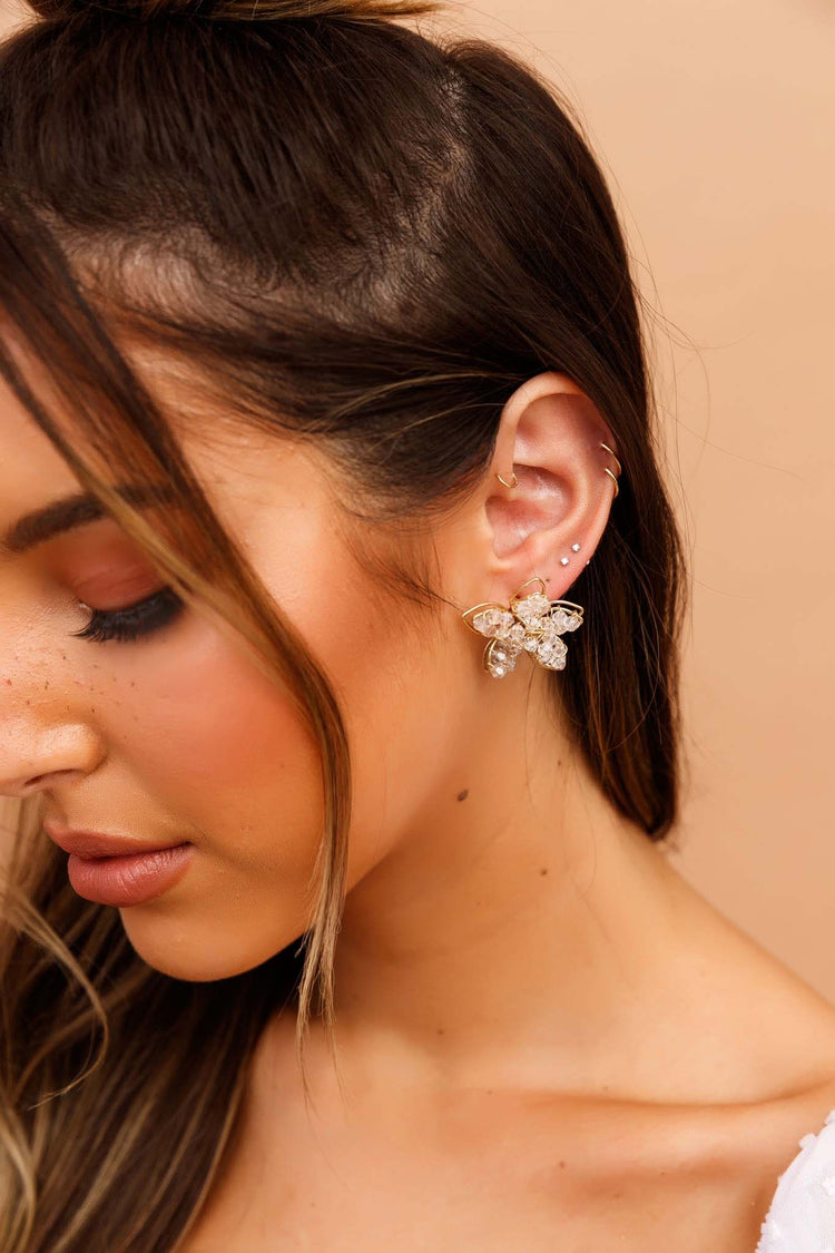 Valerie Sky Earrings ACCESSORIES Sage and Paije