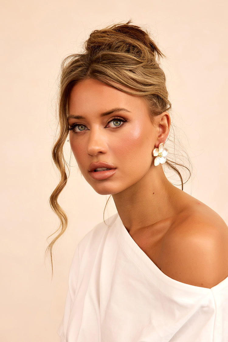 Daffodils Dream Earrings-ACCESSORIES
