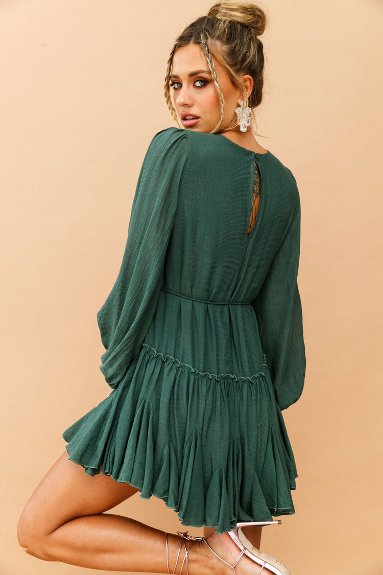 In The Bare Dress - Green DRESSES Sage and Paije