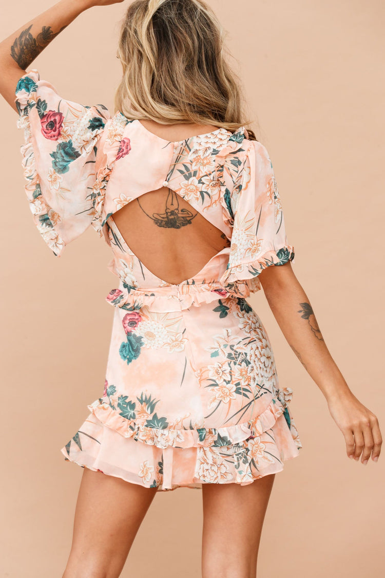 Sprung In Love Dress - Orange DRESSES Sage and Paije