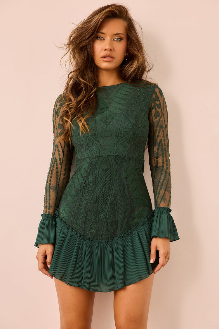 The Only Muse Dress - Forest Green DRESSES Sage and Paije
