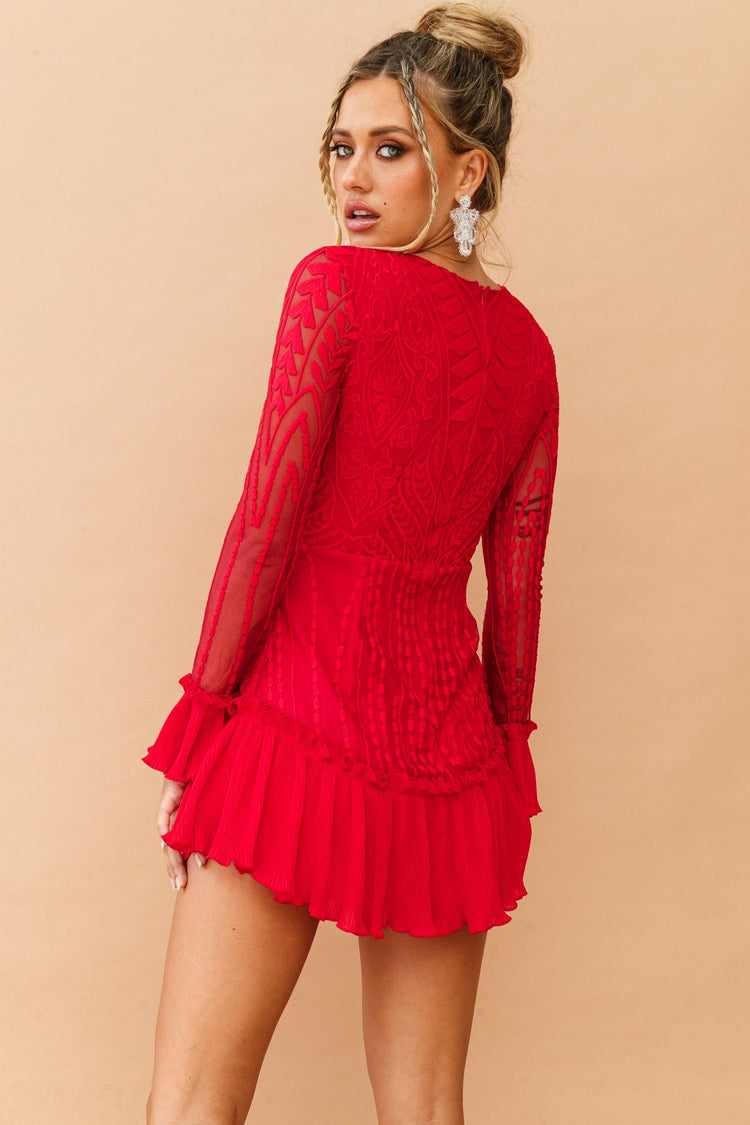 The Only Muse Dress - Red DRESSES Sage and Paije