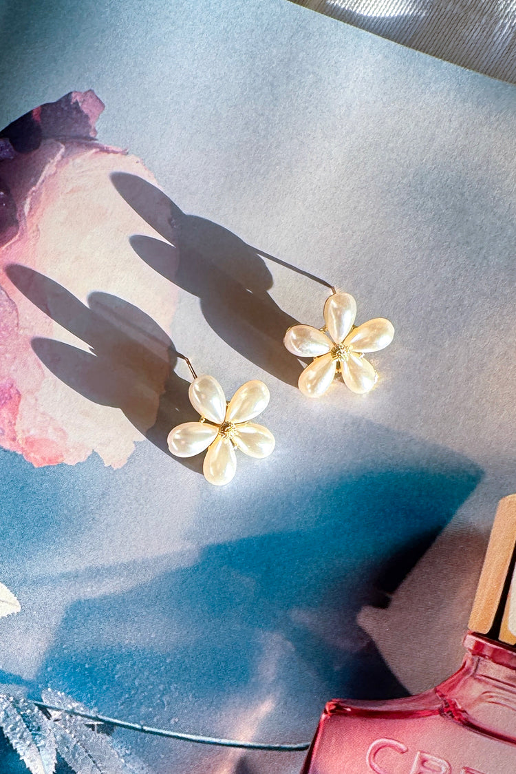 Begin Again Earrings - White-ACCESSORIES