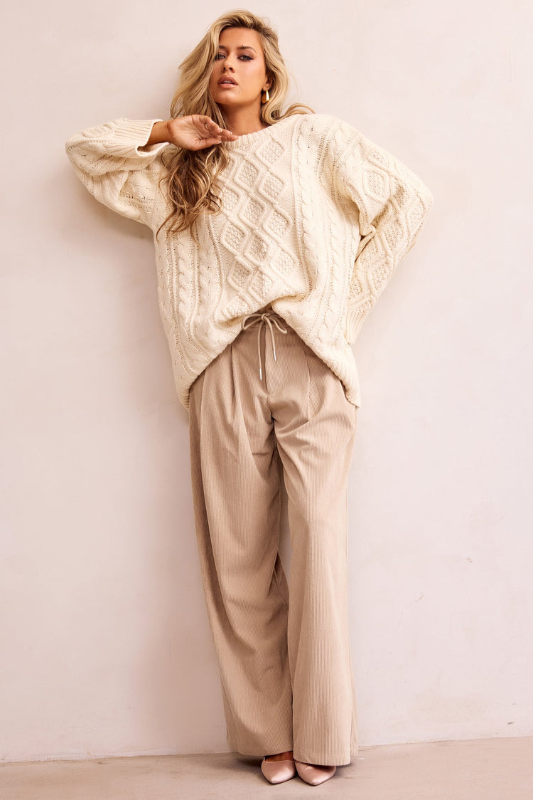 Suzy Jeans - Latte DENIM Sage and Paije