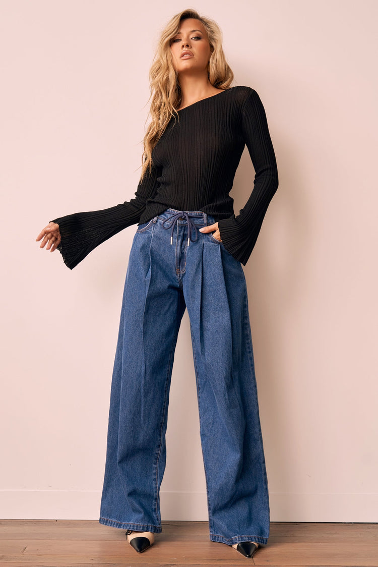 Suzy Jeans - Denim Blue DENIM Sage and Paije