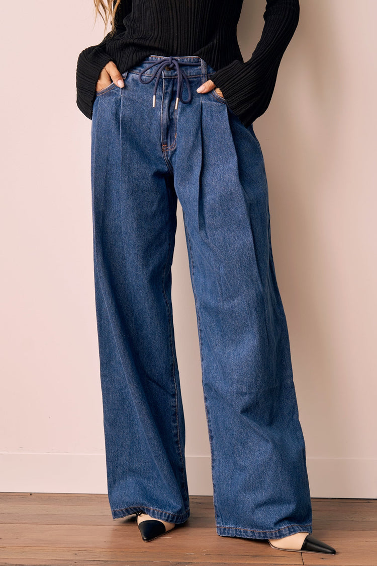 Suzy Jeans - Denim Blue DENIM Sage and Paije