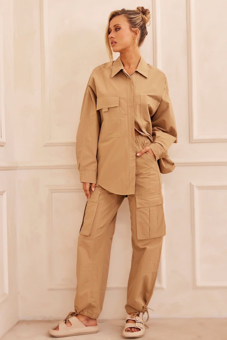 Dreamweaver Shirt - Sand TOPS Sage and Paije