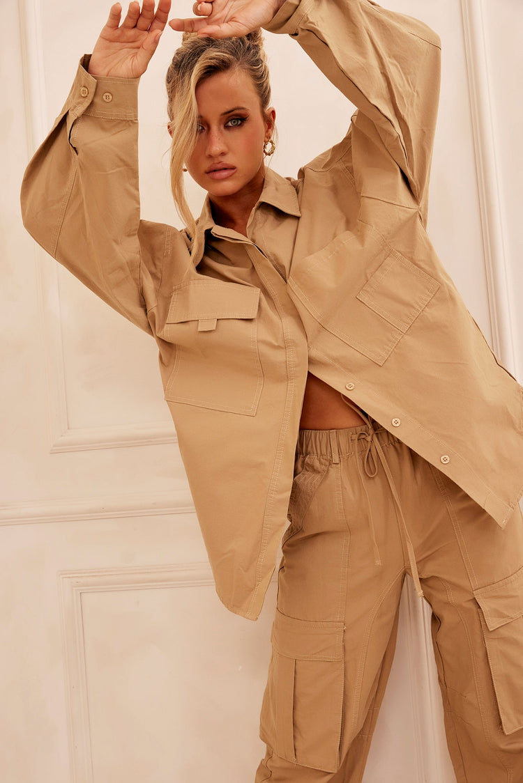 Dreamweaver Shirt - Sand TOPS Sage and Paije