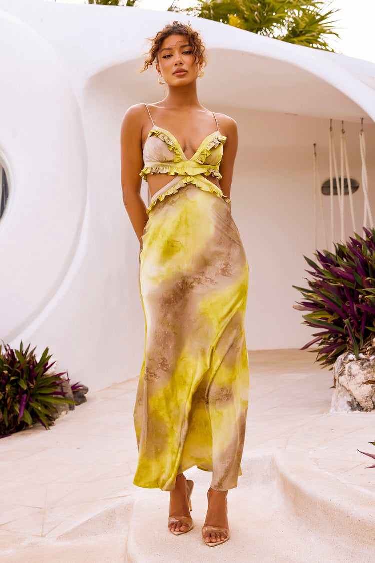 Bohemian Nights Maxi Dress - Green DRESSES Sage and Paije