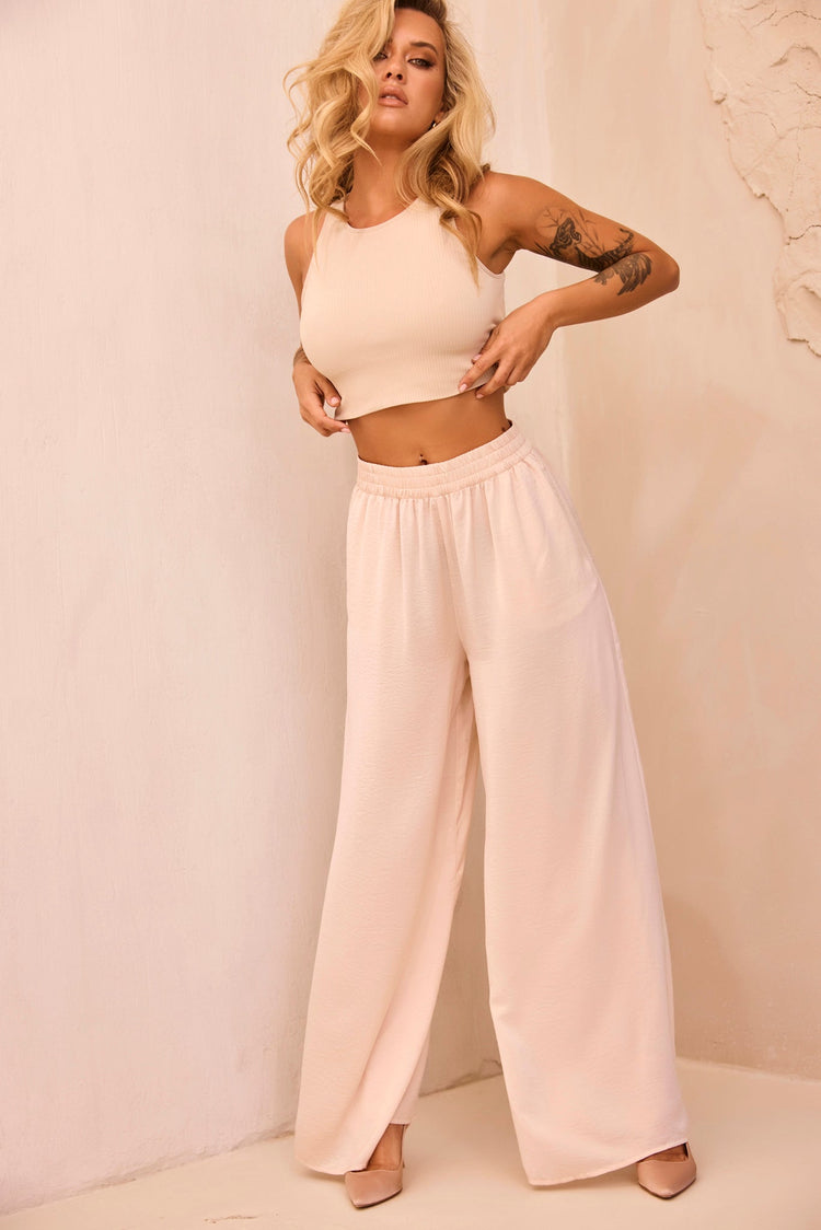 Light As Air Pants - Beige BOTTOMS Sage and Paije