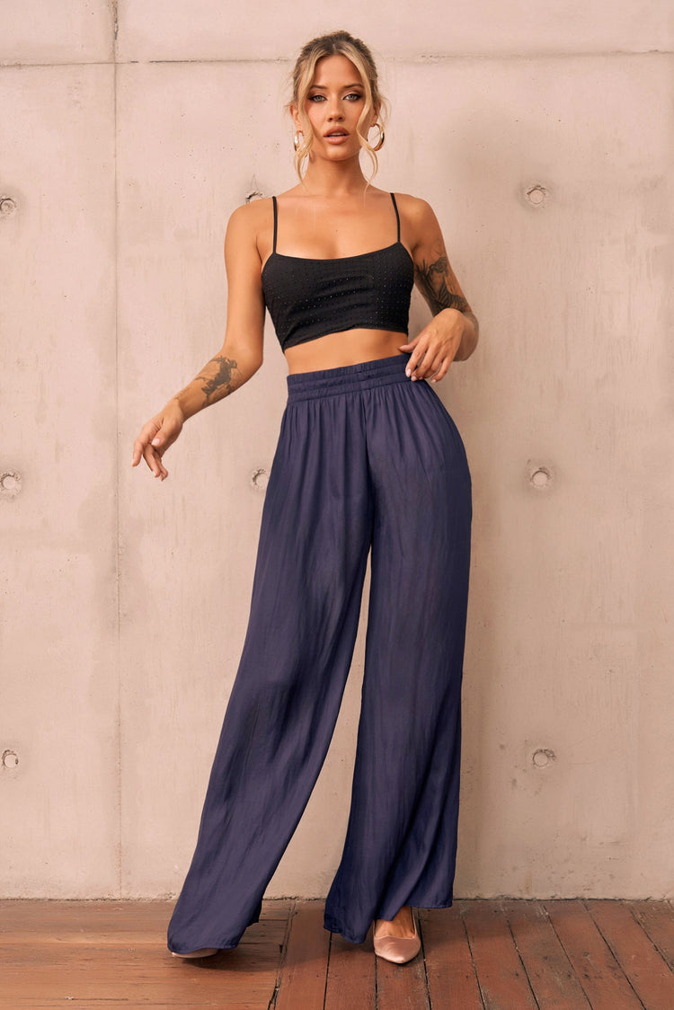 Light As Air Pants - Navy BOTTOMS Sage and Paije