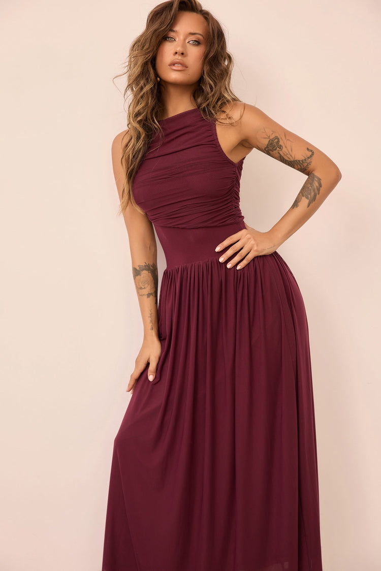 Painters Garden Maxi Dress - Plum DRESSES Sage and Paije