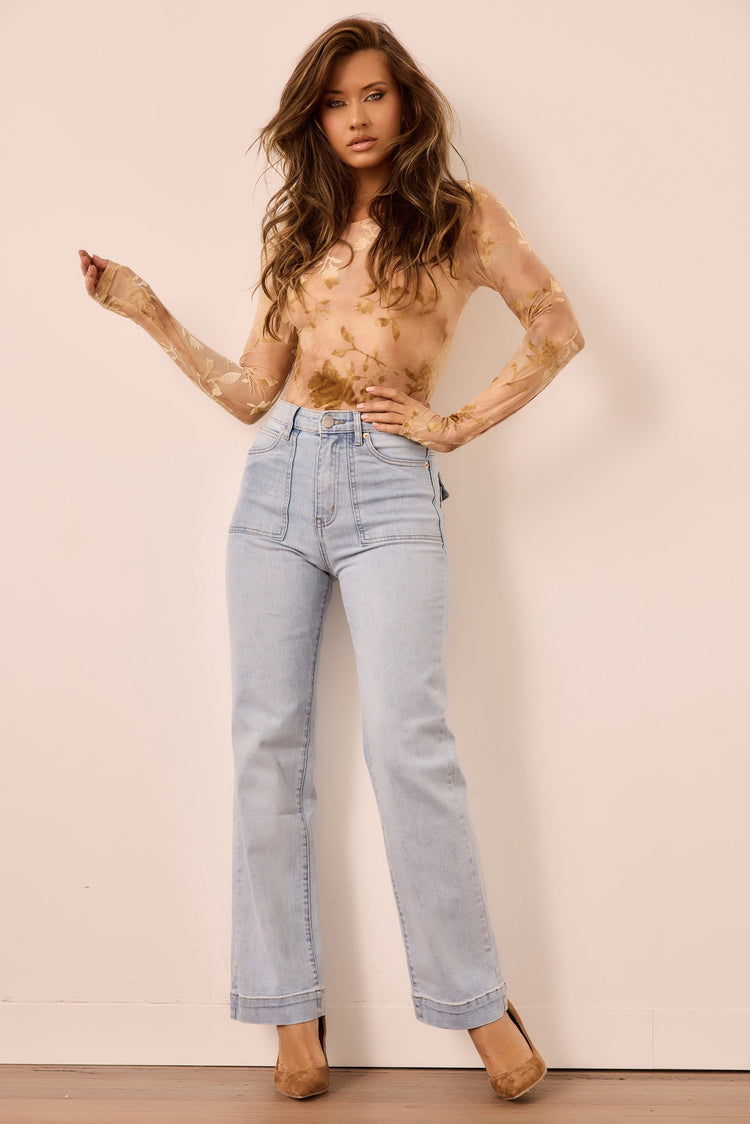 Musewave Denim Jeans - Washed Blue DENIM Sage and Paije