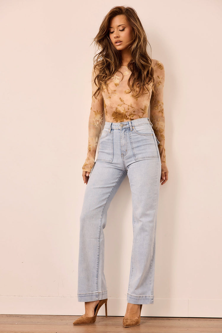 Musewave Denim Jeans - Washed Blue DENIM Sage and Paije