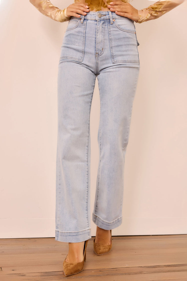 Musewave Denim Jeans - Washed Blue DENIM Sage and Paije