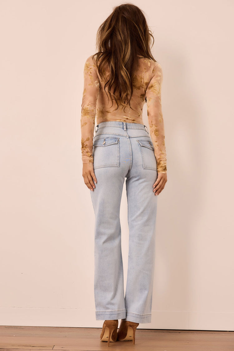 Musewave Denim Jeans - Washed Blue DENIM Sage and Paije