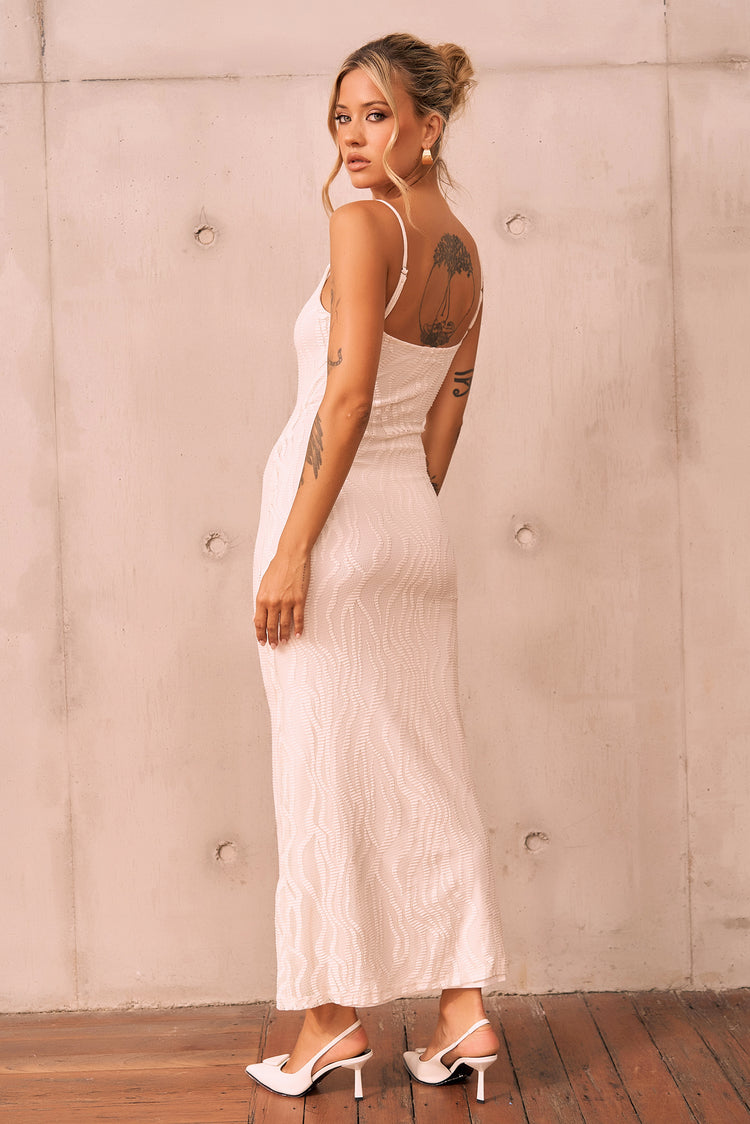 All You Need Is Lace Maxi Dress - Ivory | Sage and Paige AUS.