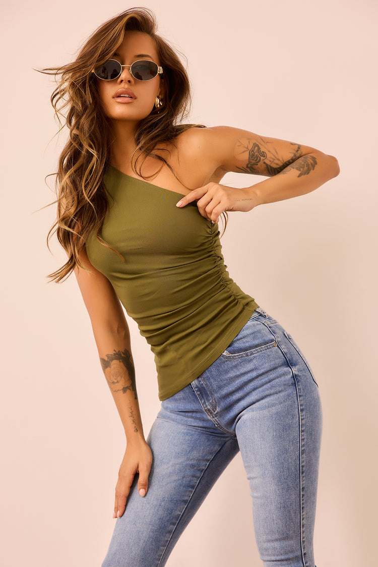 High Time Top - Khaki