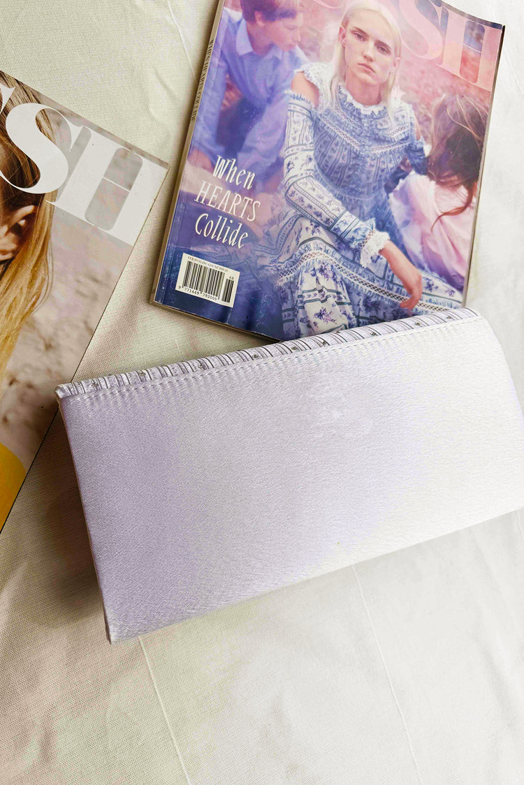 Moonlight Sonata Clutch Bag - Sliver