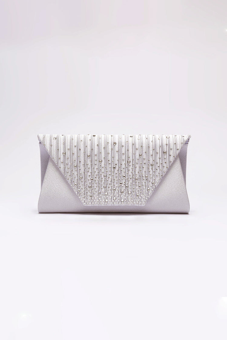 Moonlight Sonata Clutch Bag - Sliver