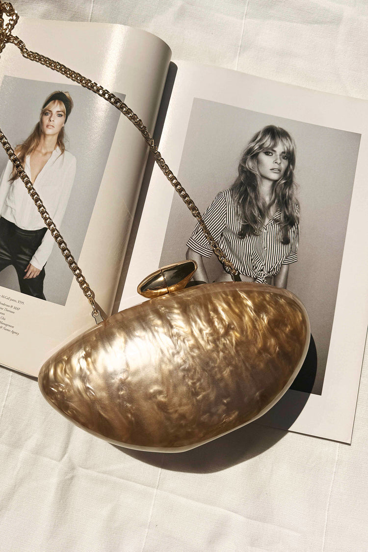 Mesmerising Magic Clutch Bag - Champagne