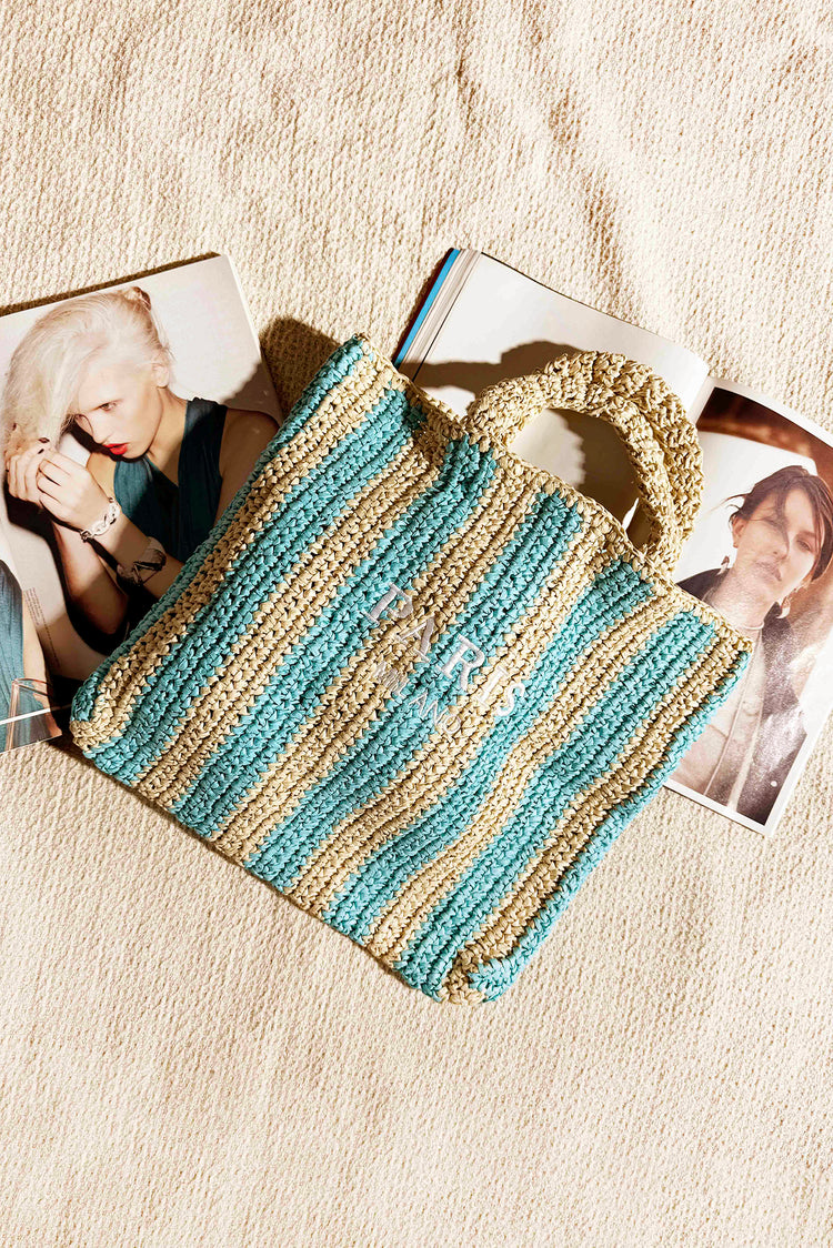 Bayside Brunch Bag - Blue Beige