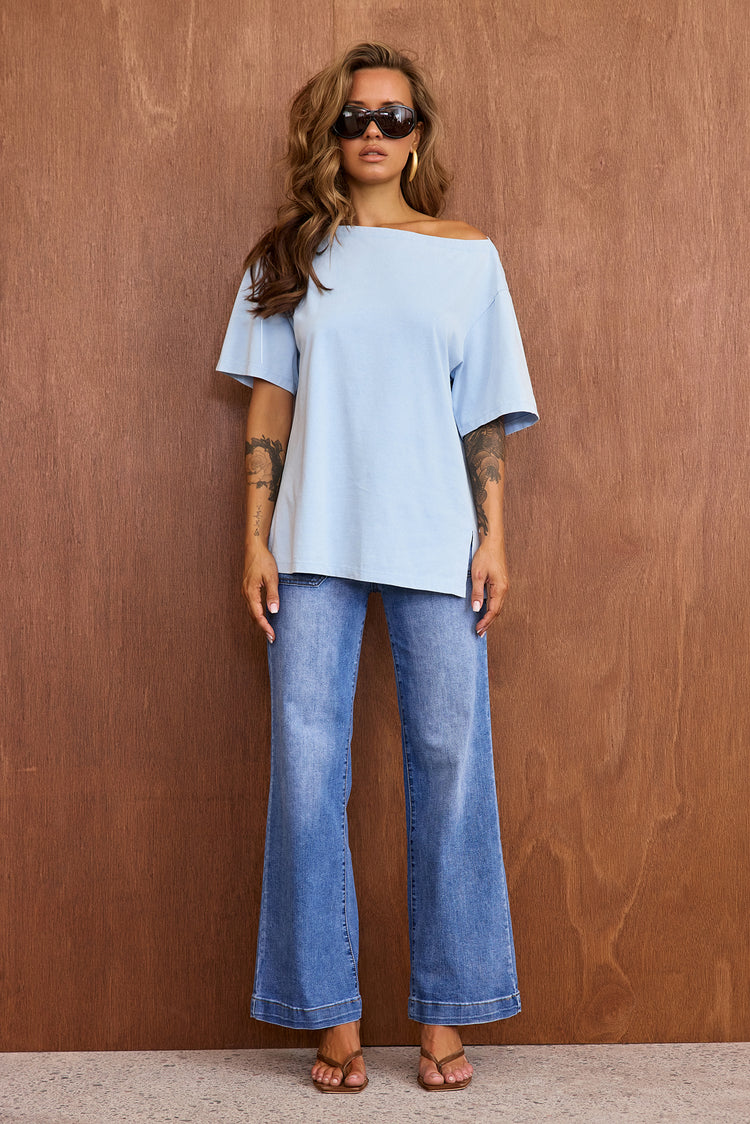 In Your Heart Tee - Sky Blue