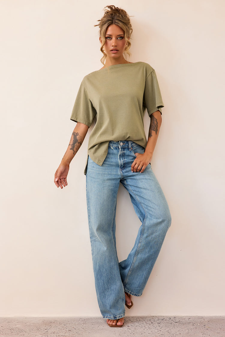 In Your Heart Tee - Olive