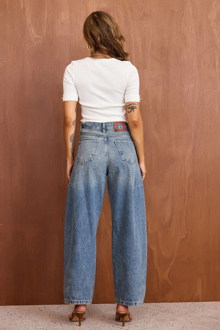 Sculpt Rib Knit Top - White-TOPS