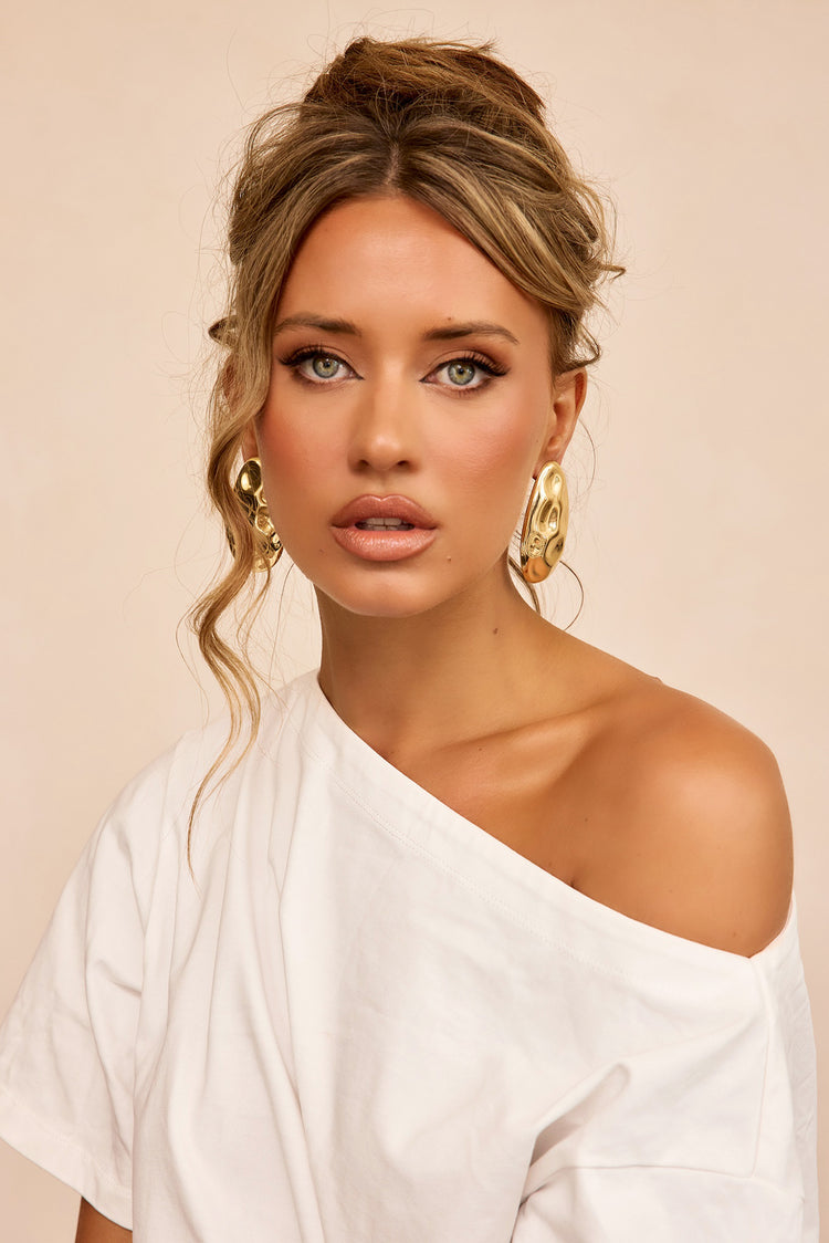 Afterglow Earrings - Gold-ACCESSORIES