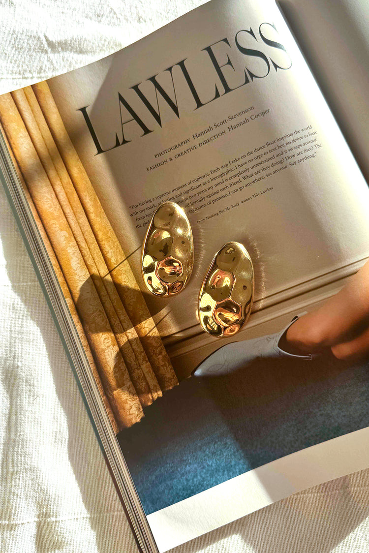 Afterglow Earrings - Gold-ACCESSORIES