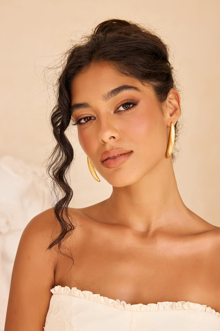 Amara Valentina Earrings - Gold