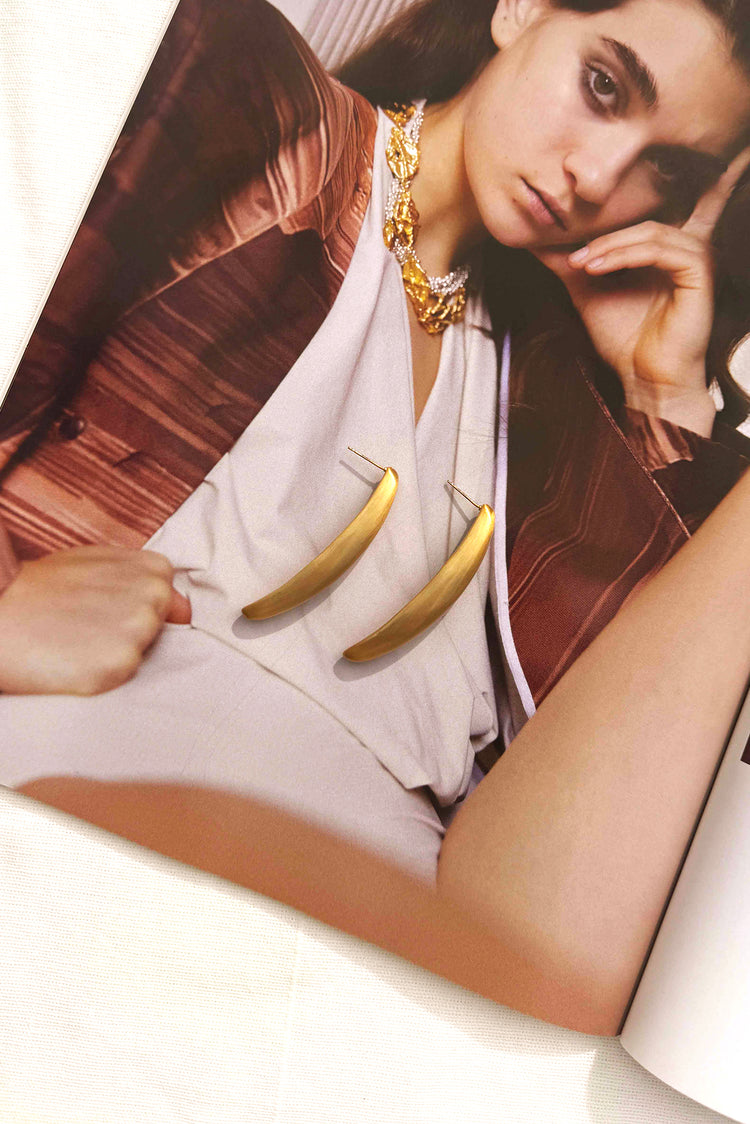Amara Valentina Earrings - Gold