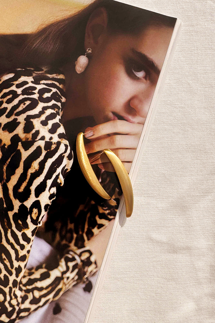 Amara Valentina Earrings - Gold