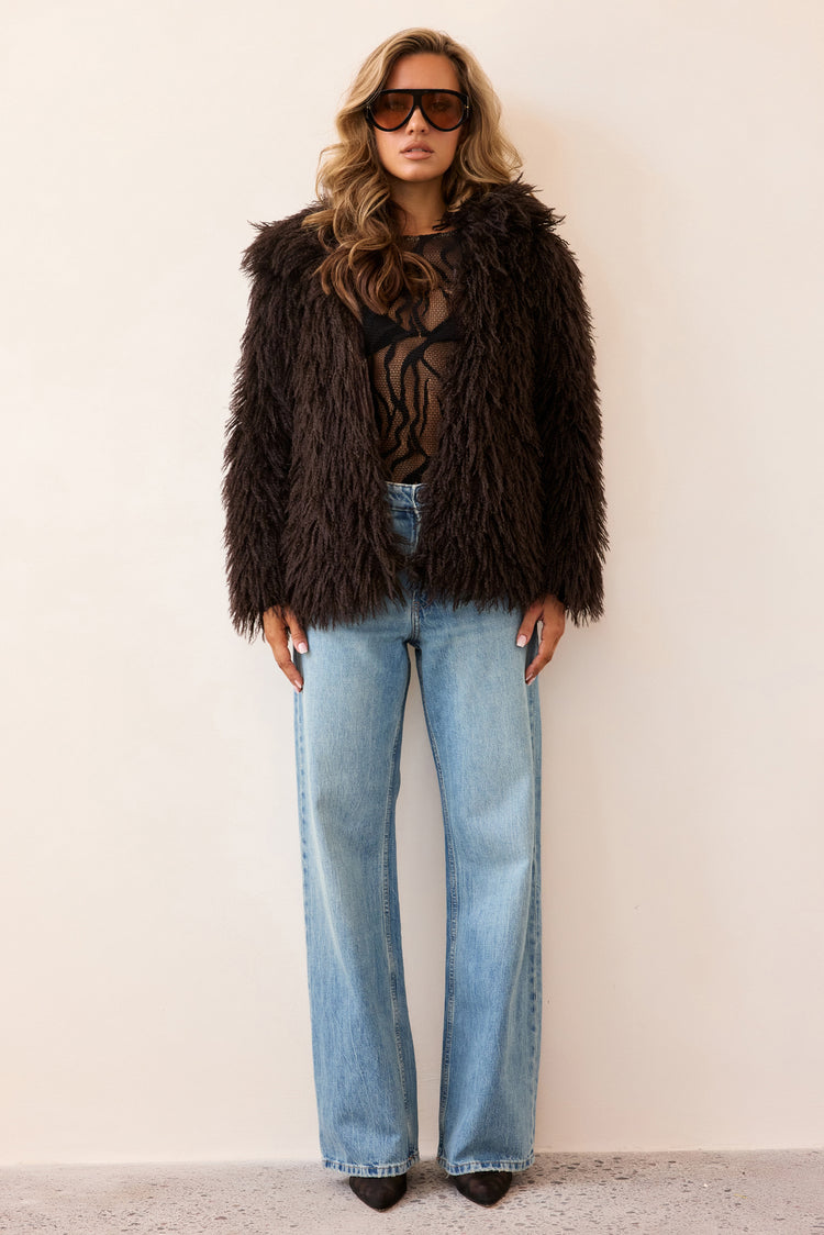 Wild Reverie Jacket - Brown-OUTERWEARS