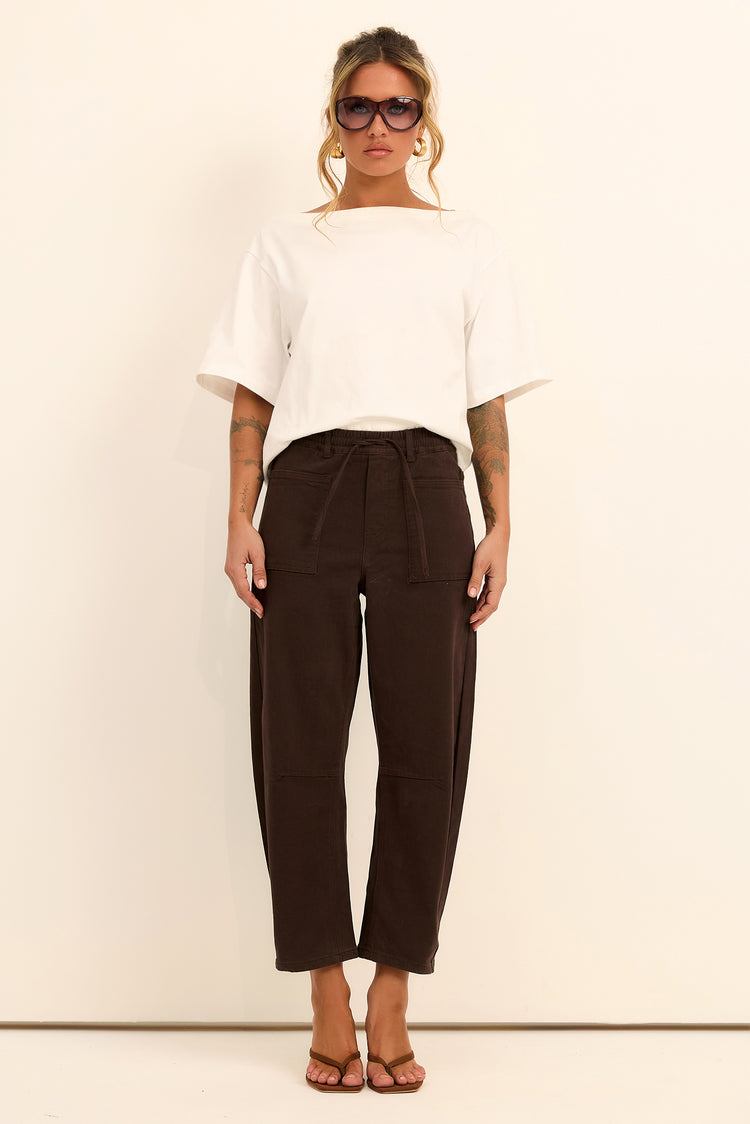 Driftwood Utility Jeans - Brown
