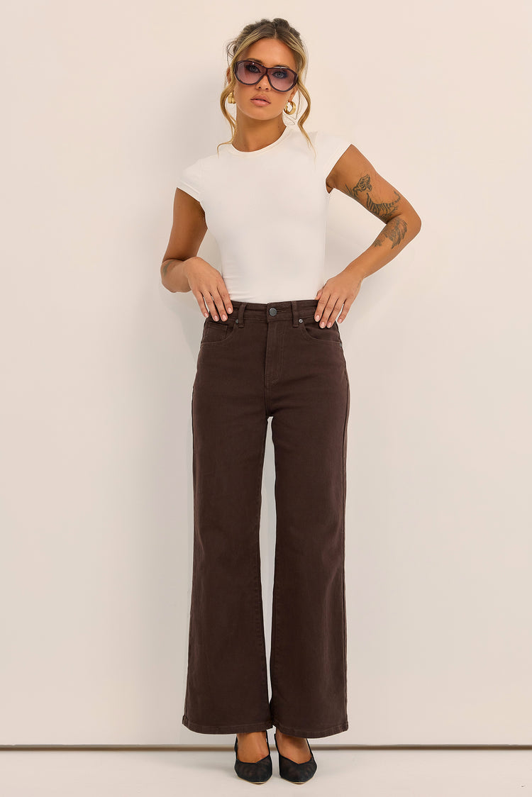 The Monroe Jean - Brown