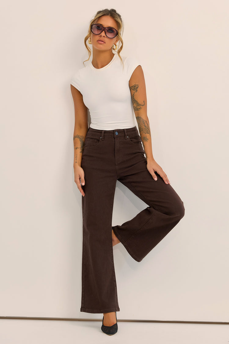 The Monroe Jean - Brown