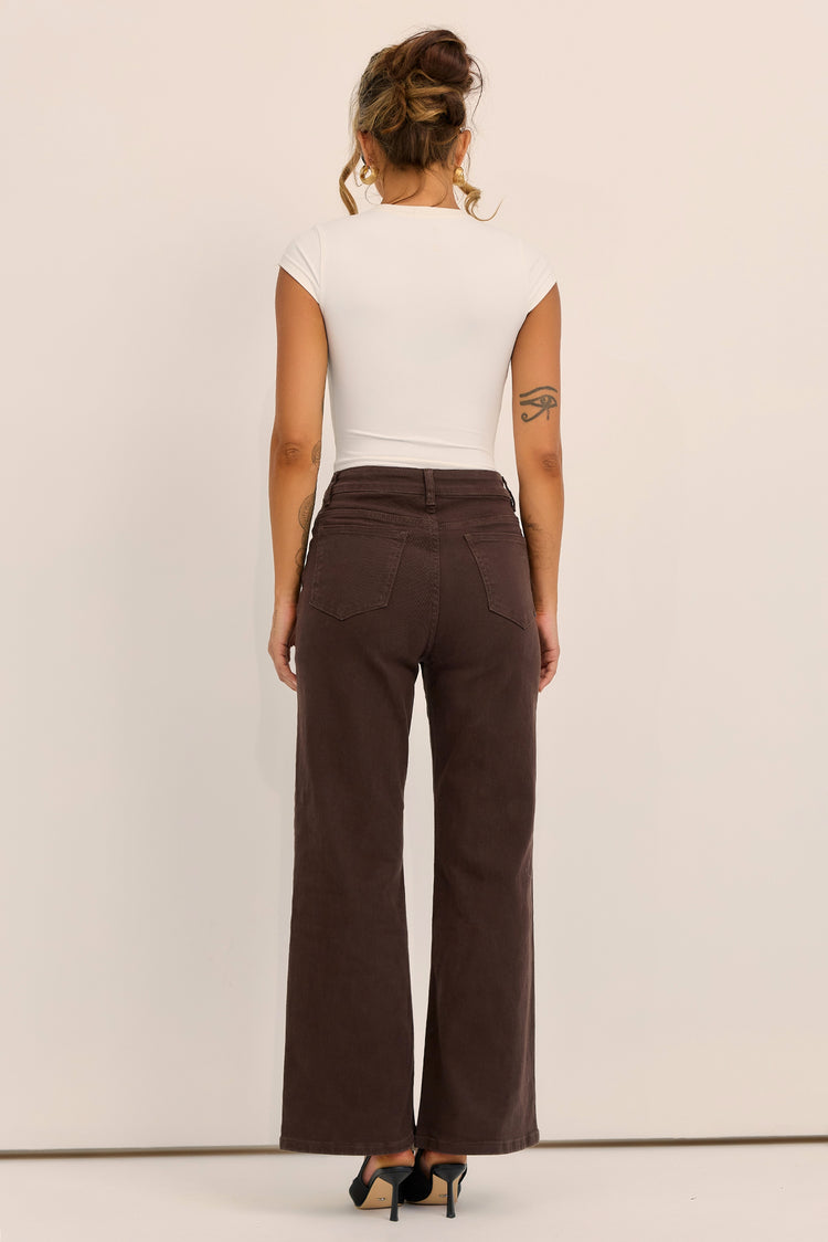 The Monroe Jean - Brown
