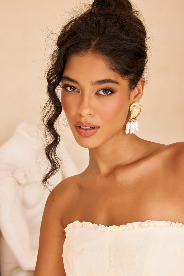 Atlantis Earrings - Gold