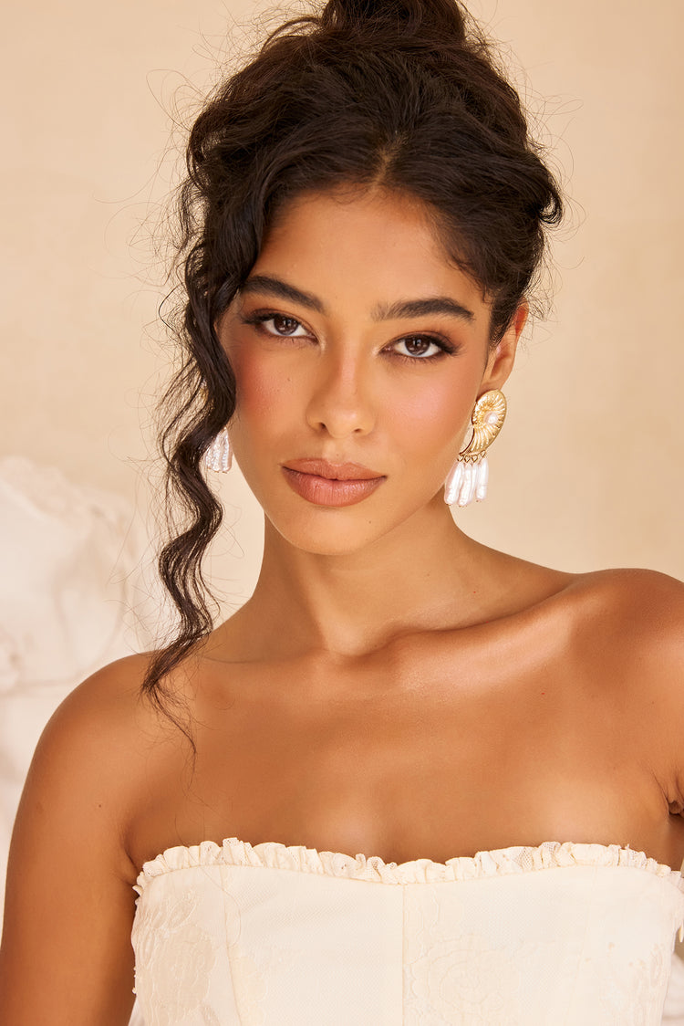 Atlantis Earrings - Gold