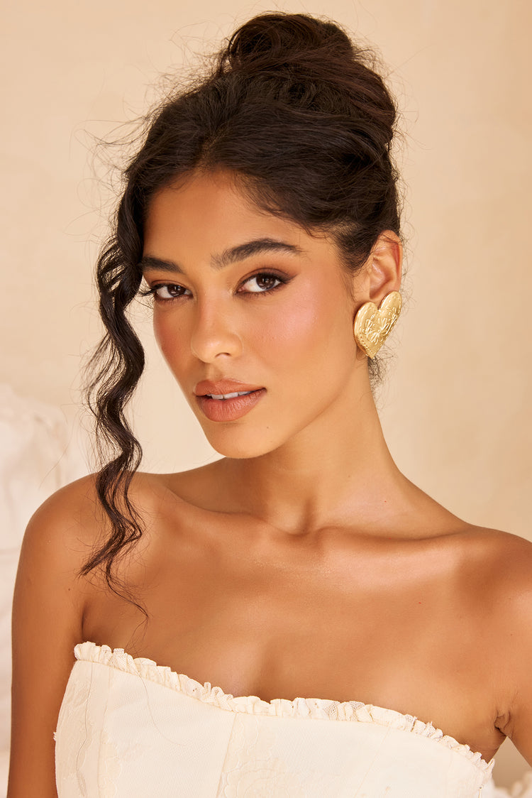 Lover’s Charm Earrings - Gold