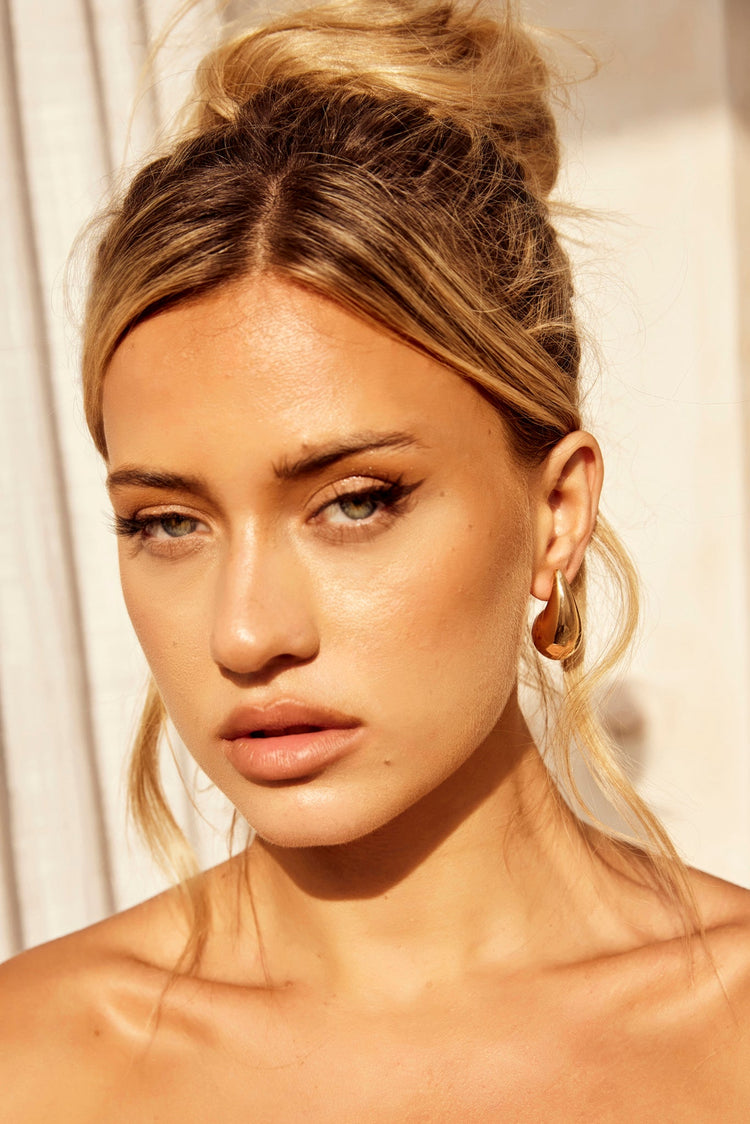 Ace Of Something Earrings - Gold for women