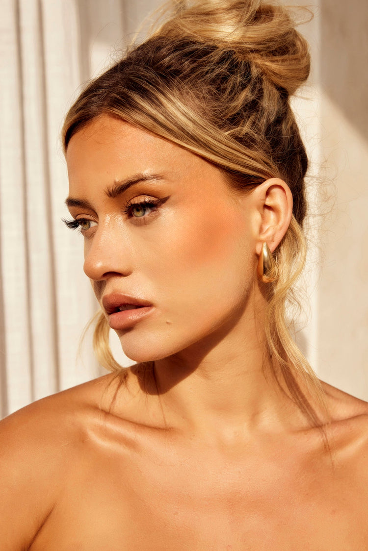 Ace Of Something Earrings - Gold for women