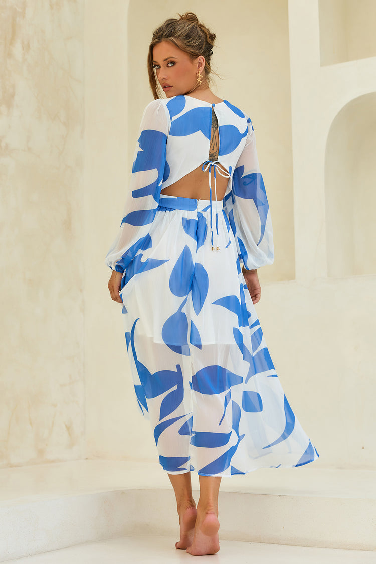All Time Fave Midi Dress - Blue for women