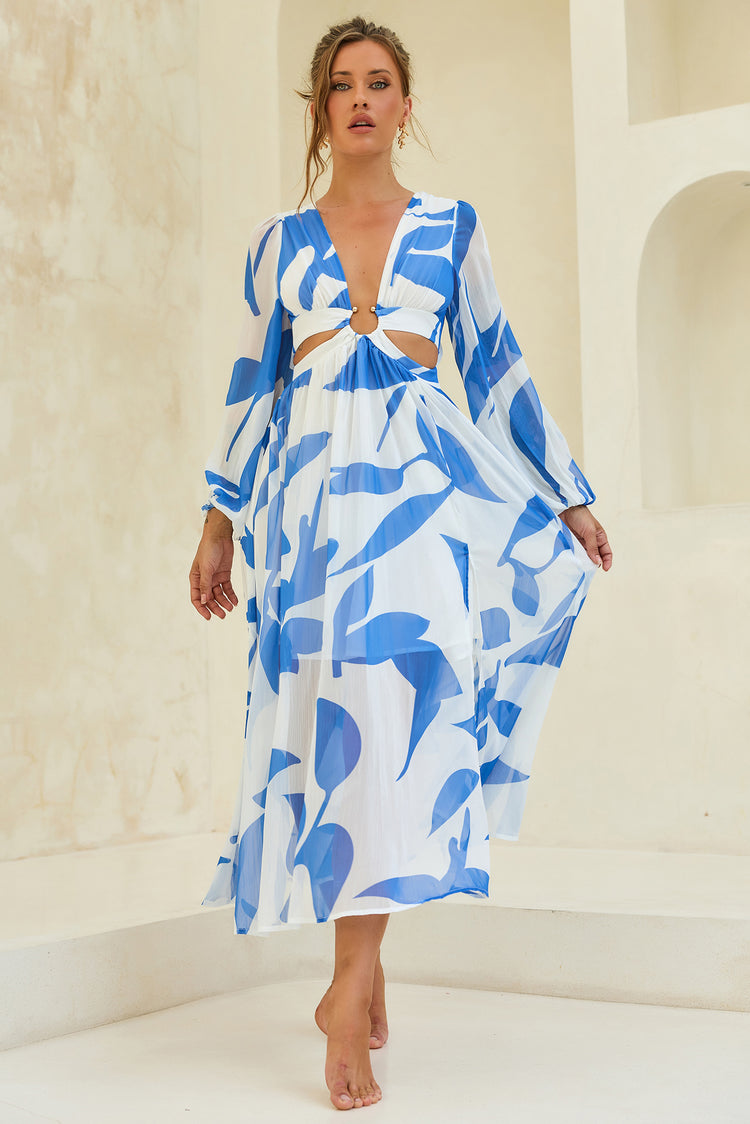 All Time Fave Midi Dress - Blue for women